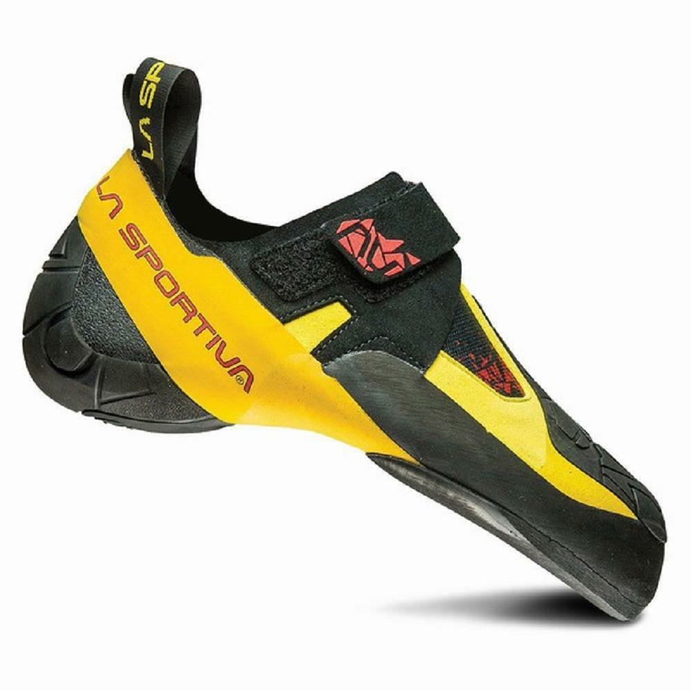 La Sportiva Skwama Klätterskor Herr Svarta / Gula | AROCF-3594